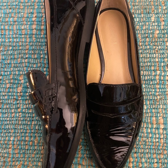 Michael Kors patent leather loafers size 7.5/38 women’s - Picture 11 of 15